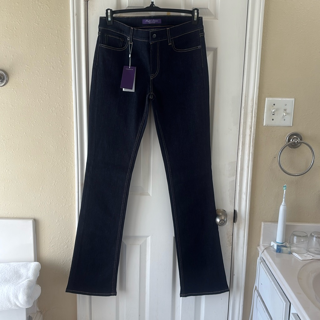 Ralph Lauren Purple Label 380 Modified Bootcut. Made In Italy. Nwt